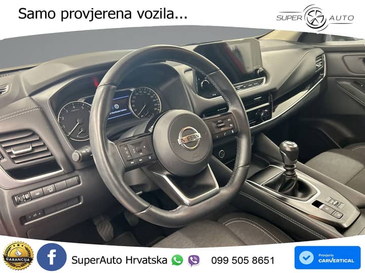 Nissan Qashqai 1.3 DIG-T 140 KS, ACC+LED+360+GR SJED+VIRT+ASIST
