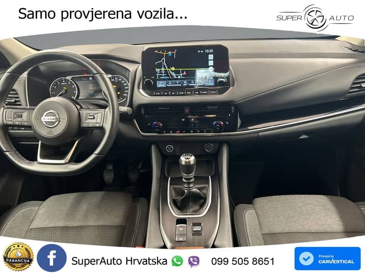 Nissan Qashqai 1.3 DIG-T 140 KS, ACC+LED+360+GR SJED+VIRT+ASIST