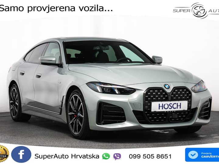BMW 420d xDrive GC Aut. M Sport Pro 190 KS, ACC+360+GR SJED+HEAD+VIRT+NAVI