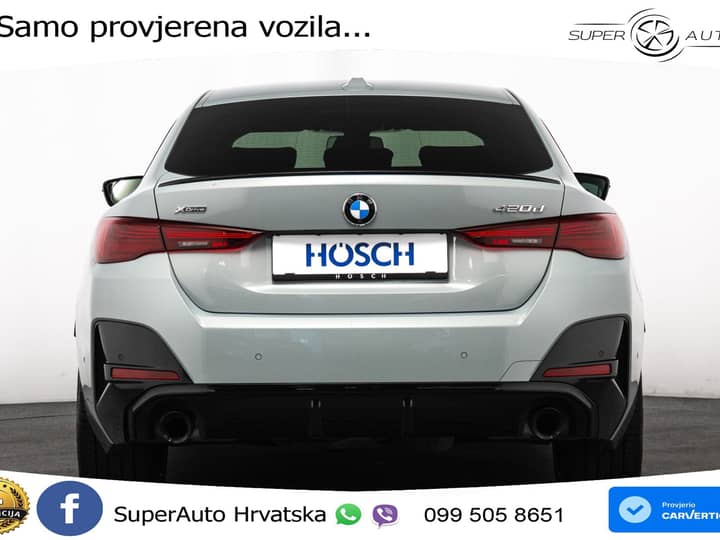 BMW 420d xDrive GC Aut. M Sport Pro 190 KS, ACC+360+GR SJED+HEAD+VIRT+NAVI