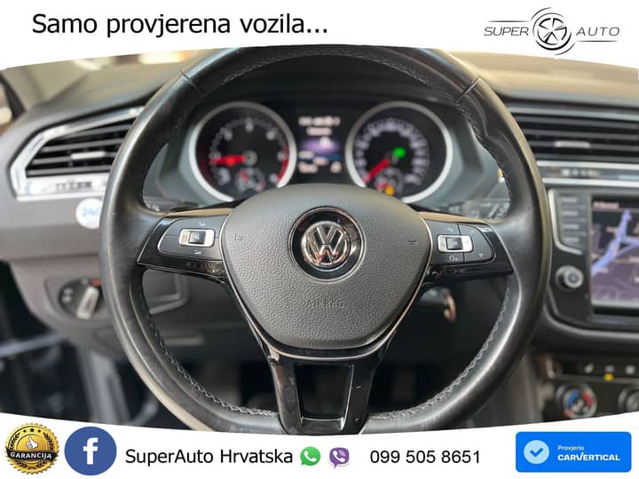 VW Tiguan 2.0 TDI 4M DSG Comfortline 150 KS, LED+ASIST+GR SJED+KAM+PDC+S&S