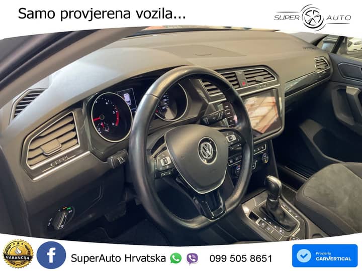 VW Tiguan 2.0 TDI 4M DSG Highline 150 KS, LED+ACC+GR SJED+KAM+PDC