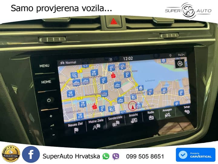 VW Tiguan 2.0 TDI 4M DSG Highline 150 KS, LED+ACC+GR SJED+KAM+PDC