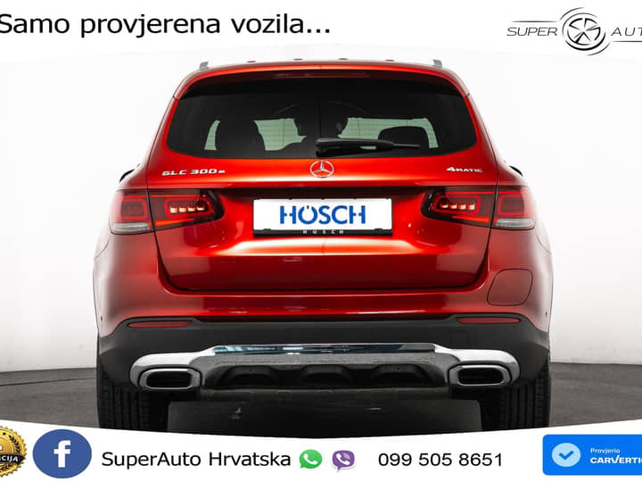 Mercedes GLC 300e 4M Aut. Exclusive 320 KS, ASIST+360+GR SJED+VIRT+PDC