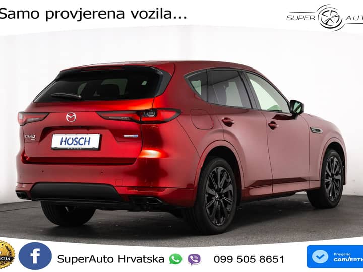 Mazda CX-60 2.5 e-Skyactiv AWD Aut. 328 KS, LED+ACC+GR SJED+360+BOSE+VIRT