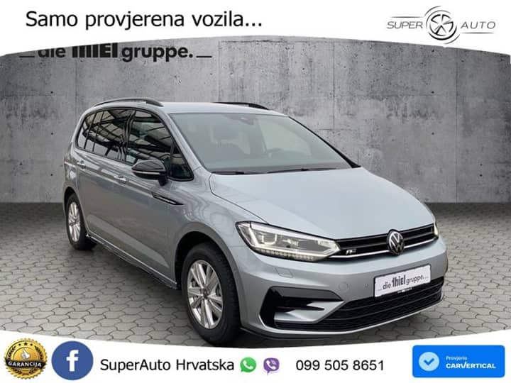 VW Touran 2.0 l TDI DSG Highline 150 KS, LED+ACC+GR SJED+KAM+PARK