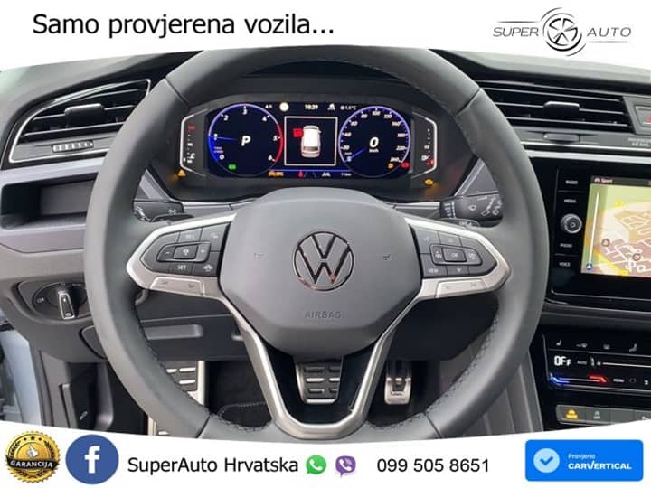 VW Touran 2.0 l TDI DSG Highline 150 KS, LED+ACC+GR SJED+KAM+PARK