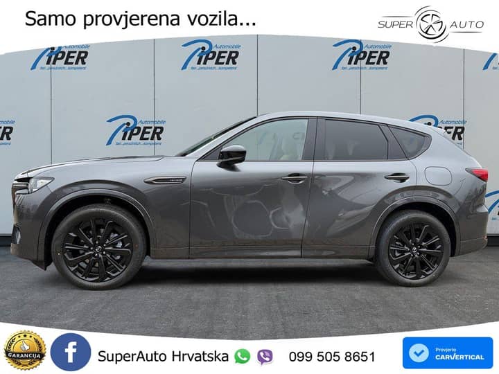 Mazda CX-60 3.3 e-Skyactiv AWD Aut. Homura Plus 254 KS, PANO+360+GR SJED+ACC+KEY