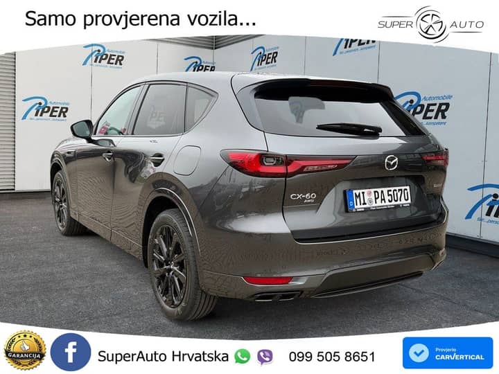 Mazda CX-60 3.3 e-Skyactiv AWD Aut. Homura Plus 254 KS, PANO+360+GR SJED+ACC+KEY