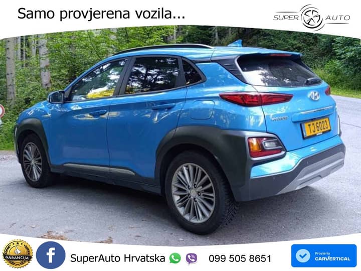 Hyundai Kona 1.0 T-GDi 120 KS, KAM+TEM+GR SJED+NAVI