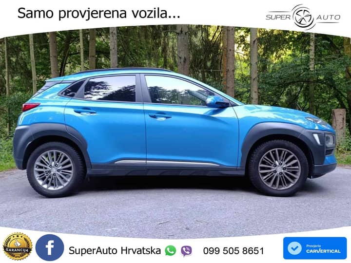 Hyundai Kona 1.0 T-GDi 120 KS, KAM+TEM+GR SJED+NAVI