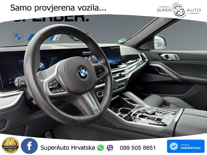 BMW X6 40d xDrive Steptronic M Sport 340 KS, LED+ACC+4xGR SJED+360+PANO