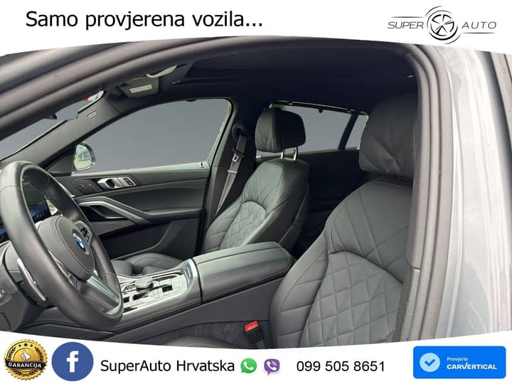 BMW X6 40d xDrive Steptronic M Sport 340 KS, LED+ACC+4xGR SJED+360+PANO