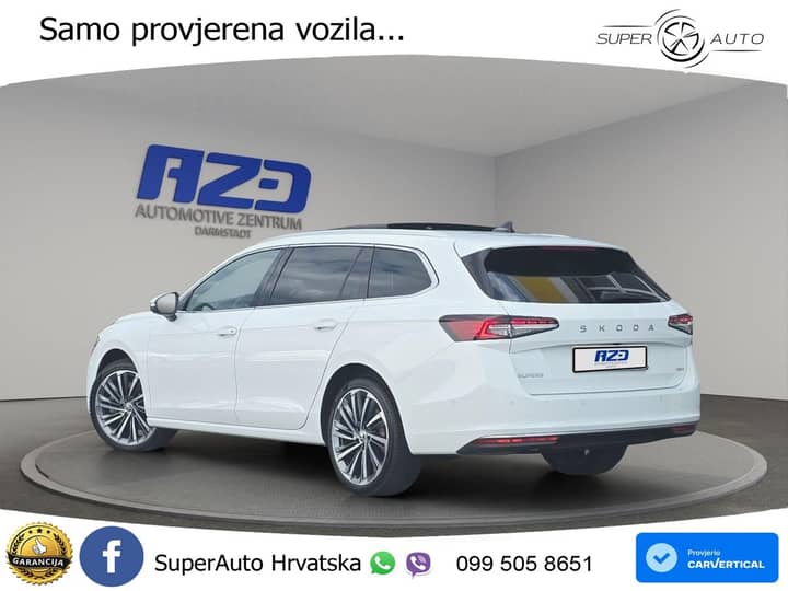 Škoda Superb Combi 2.0 TDI 4x4 L&K 193 KS, MATRIX+ACC+4xGR SJED+MASAŽA+360