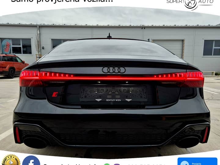 Audi RS7 4.0 TFSI V8 quattro Aut. 600 KS, ZRAČNI+360+4xGR SJED+PANO+VIRT+ASIST