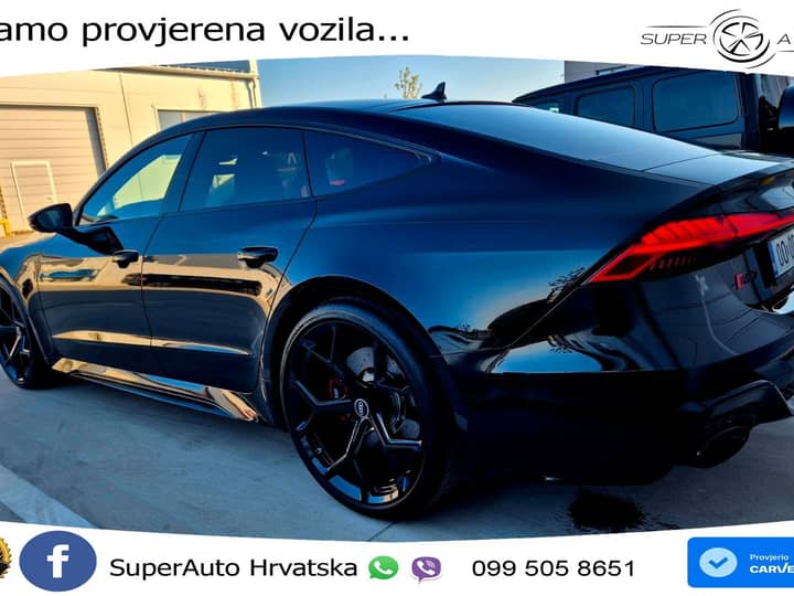 Audi RS7 4.0 TFSI V8 quattro Aut. 600 KS, ZRAČNI+360+4xGR SJED+PANO+VIRT+ASIST