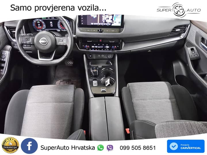 Nissan X-Trail 1.5 VC-T Xtronic N Connecta 158 KS, HEAD+ACC+GR SJED+360+VIRT