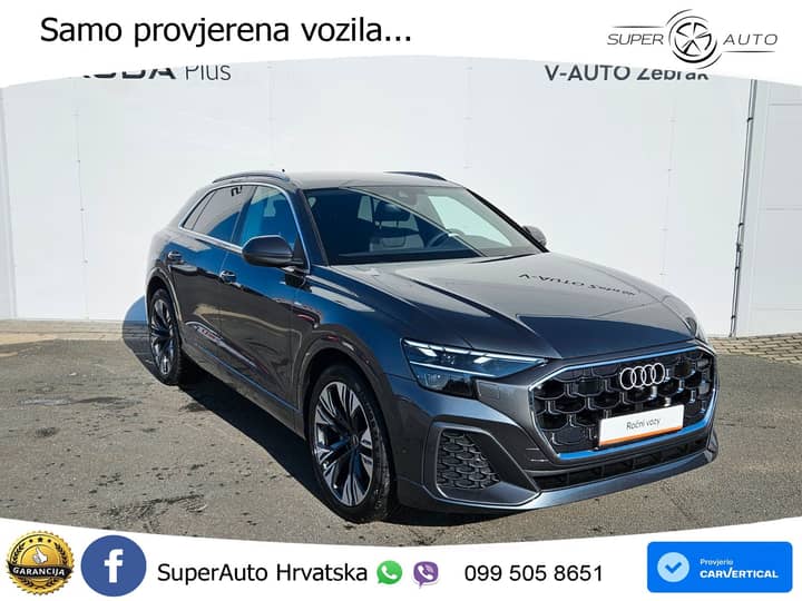 Audi Q8 50 TDI quattro Aut. S line 286 KS, ACC+360+KEY+GR SJED+VIRT+LANE
