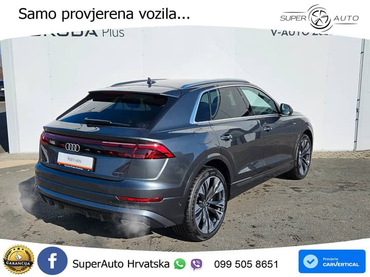 Audi Q8 50 TDI quattro Aut. S line 286 KS, ACC+360+KEY+GR SJED+VIRT+LANE