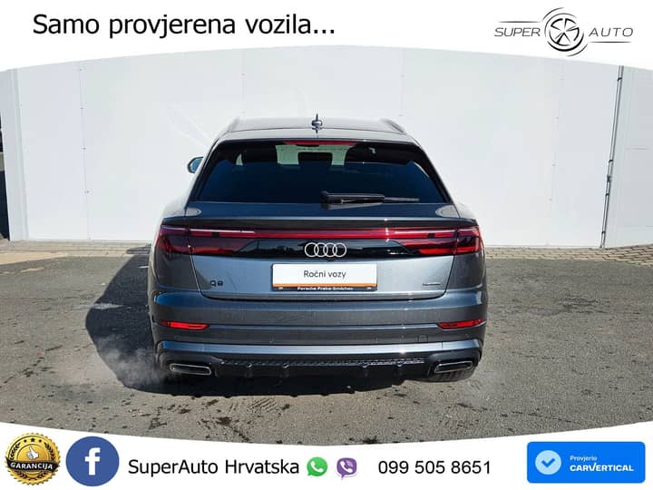 Audi Q8 50 TDI quattro Aut. S line 286 KS, ACC+360+KEY+GR SJED+VIRT+LANE