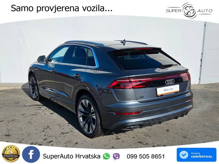 Audi Q8 50 TDI quattro Aut. S line 286 KS, ACC+360+KEY+GR SJED+VIRT+LANE