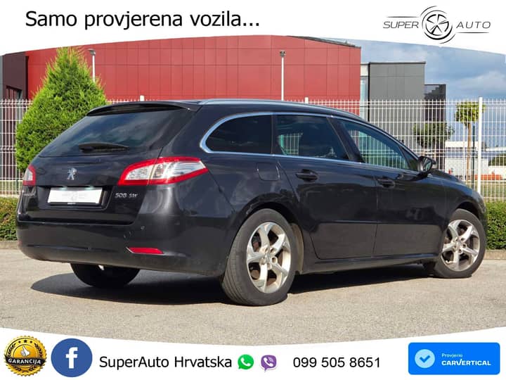 Peugeot 508 SW 2.0 HDI 140 KS, REG 10/26 PANO+GR SJED+TEM+PDC
