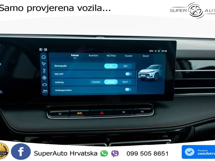 MG HS 1.5T Aut. Luxury 272 KS, LED+ACC+GR SJED+360+VIRT+PDC