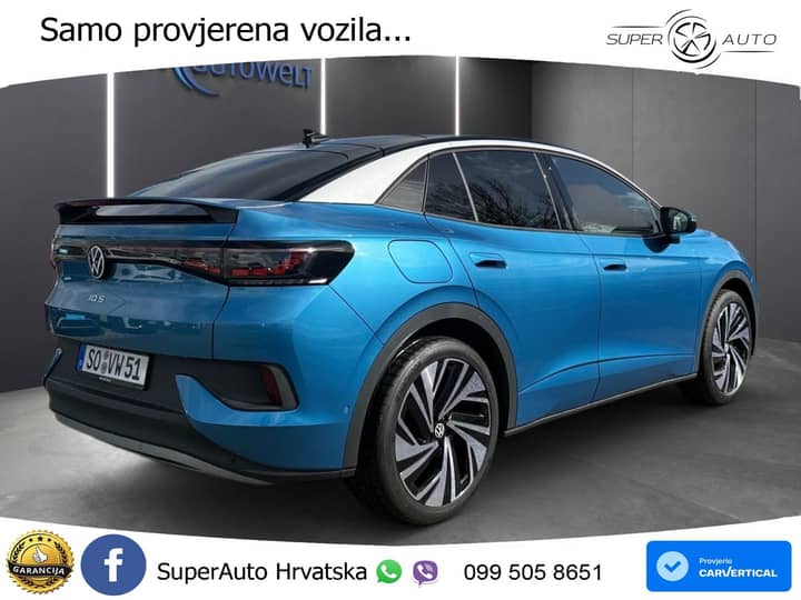 VW ID.5 Aut. Pro 286 KS, PANO+360+ACC+GR SJED+KEY+VIRT+LANE