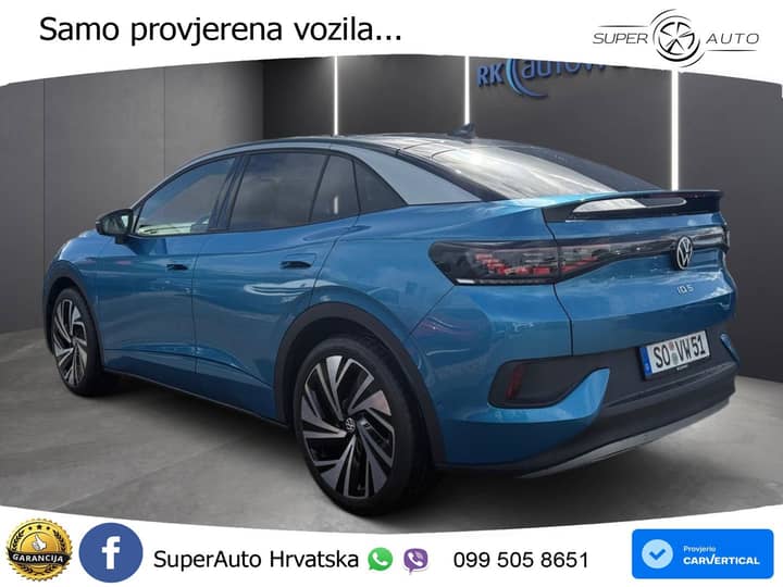 VW ID.5 Aut. Pro 286 KS, PANO+360+ACC+GR SJED+KEY+VIRT+LANE