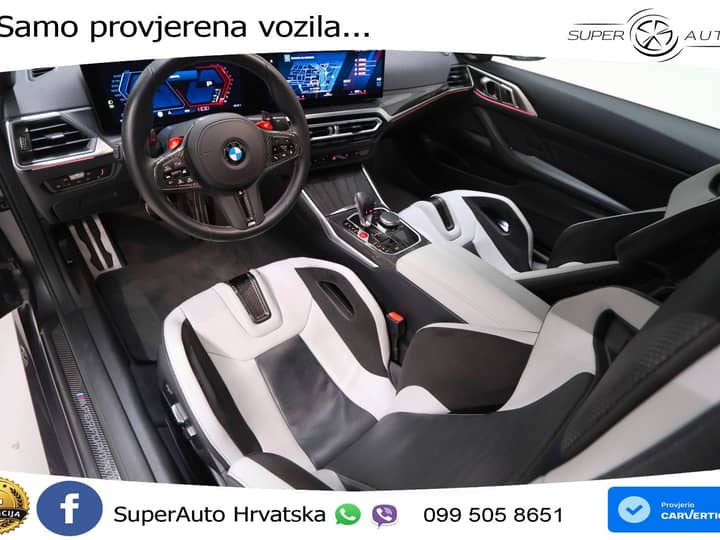 BMW M4 Coupe xDrive Steptronic Comp. 510 KS, LASER+ACC+GR SJED+360+CARBON