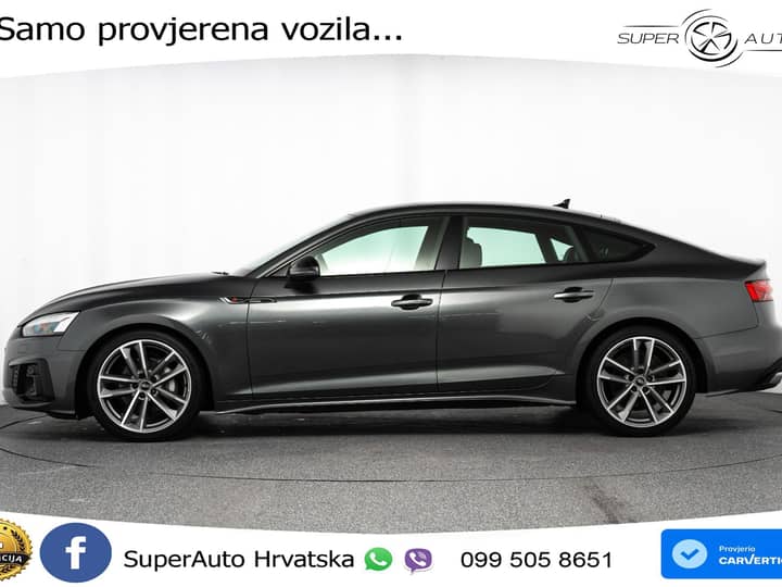 Audi A5 SB 40 TFSI S tronic 2xS line 204 KS, MATRIX+ACC+GR SJED+KAM+VIRT+PDC