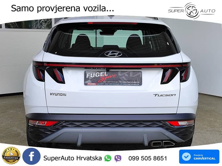 Hyundai Tucson 1.6 T-GDI DCT Select 150 KS, LED+ASIST+GR SJED+KAM+PDC