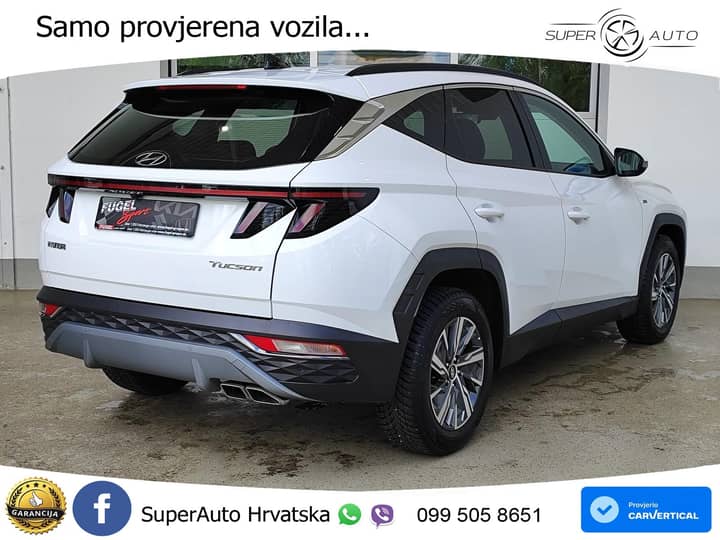 Hyundai Tucson 1.6 T-GDI DCT Select 150 KS, LED+ASIST+GR SJED+KAM+PDC