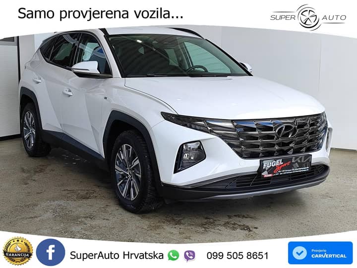Hyundai Tucson 1.6 T-GDI DCT Select 150 KS, LED+ASIST+GR SJED+KAM+PDC