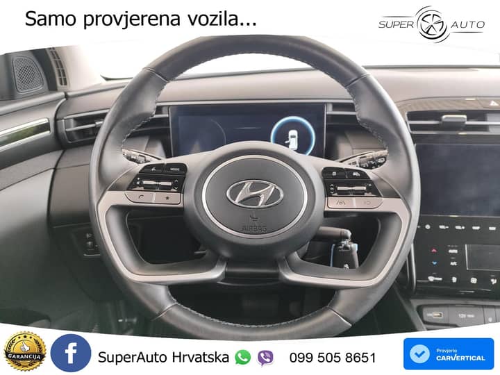 Hyundai Tucson 1.6 T-GDI DCT Select 150 KS, LED+ASIST+GR SJED+KAM+PDC