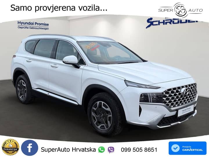 Hyundai Santa Fe 1.6 T-GDi 4WD 179 KS, ACC+KAM+GR SJED+LED+LANE