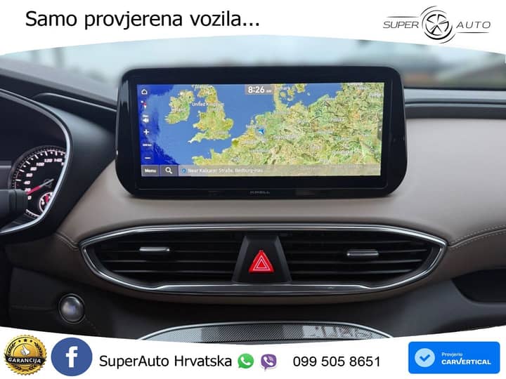 Hyundai Santa Fe 1.6 T-GDi 4WD 179 KS, ACC+KAM+GR SJED+LED+LANE