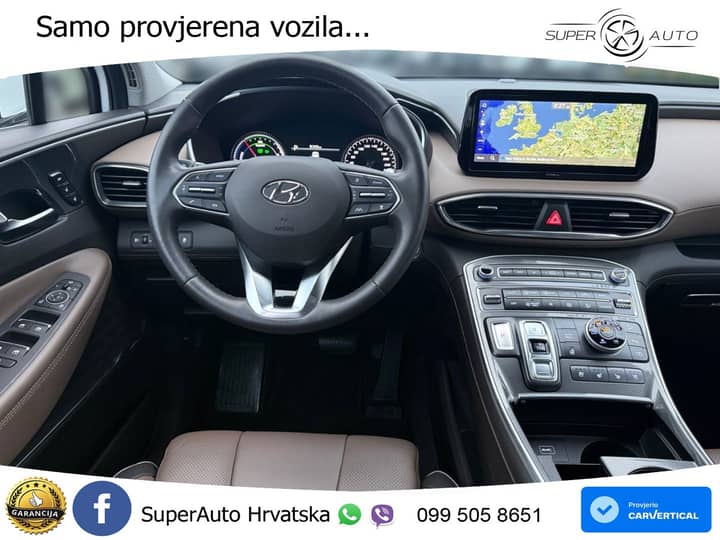 Hyundai Santa Fe 1.6 T-GDi 4WD 179 KS, ACC+KAM+GR SJED+LED+LANE