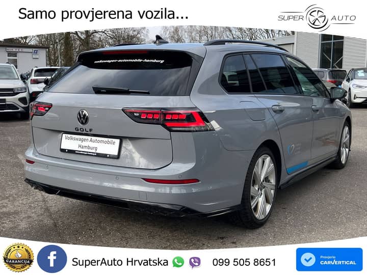 VW Golf 8 Variant 2.0 TDI DSG R-Line 150 KS, LED+ACC+PANO+GR SJED+VIRT+HEAD+KAM