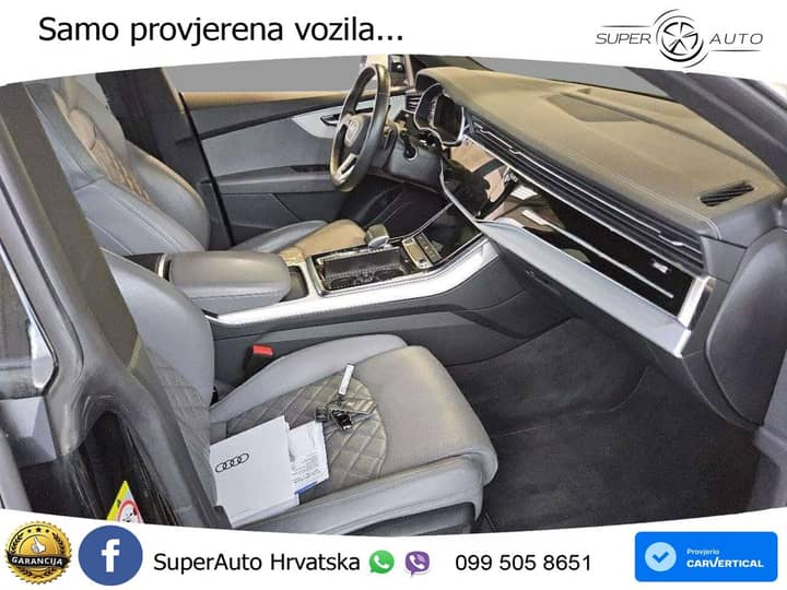 Audi Q8 55 TFSIe quattro Aut. 381 KS, ZRAČNI+ACC+KAM+GR SJED+VIRT+ASIST