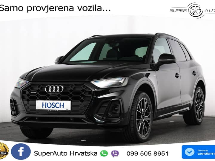 Audi Q5 40 TDI quattro ultra S tronic 2xS line 204 KS, ACC+360+PANO+VIRT+NAVI
