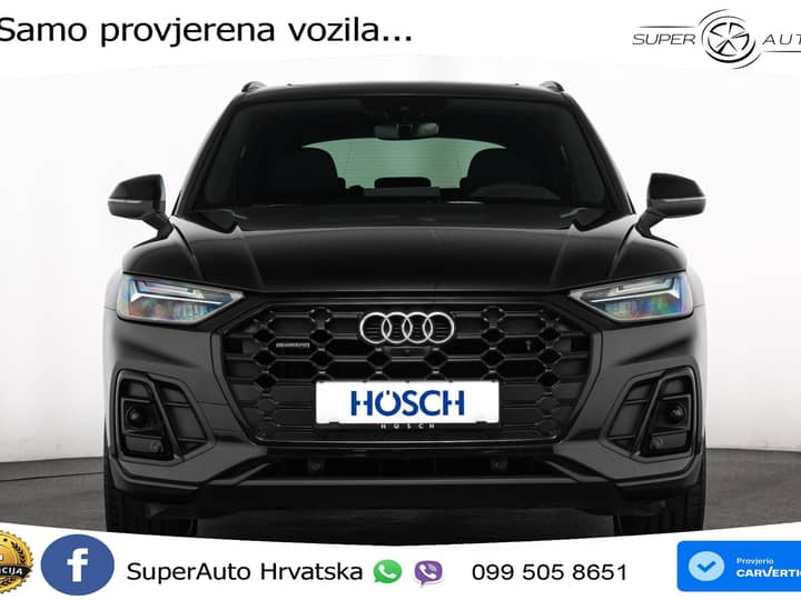 Audi Q5 40 TDI quattro ultra S tronic 2xS line 204 KS, ACC+360+PANO+VIRT+NAVI
