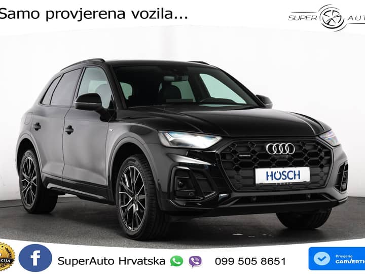 Audi Q5 40 TDI quattro ultra S tronic 2xS line 204 KS, ACC+360+PANO+VIRT+NAVI