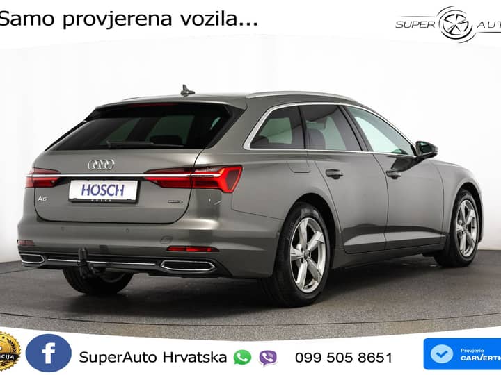 Audi A6 Avant 40 TDI quattro S tronic Sport 204 KS, LED+ACC+GR SJED+KAM+VIRT+PDC