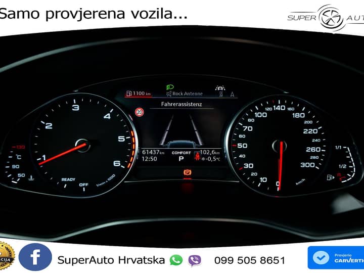 Audi A6 Avant 40 TDI quattro S tronic Sport 204 KS, LED+ACC+GR SJED+KAM+VIRT+PDC
