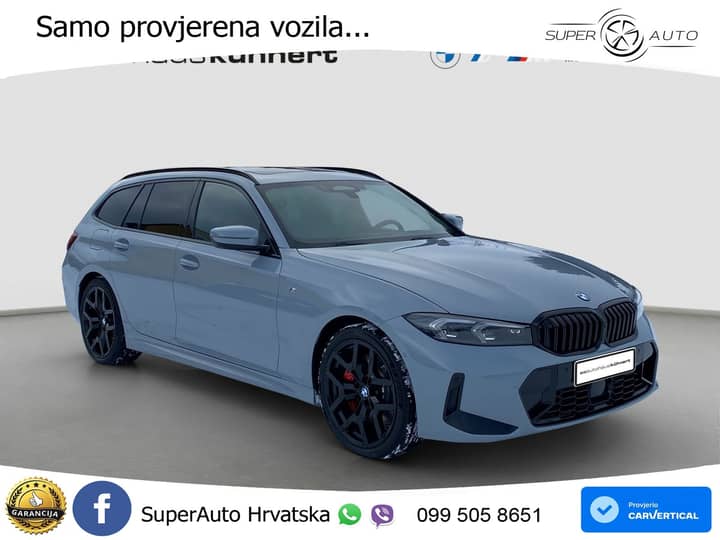 BMW Touring 320d xDrive M Sport 190 KS, LED+ACC+PANO+GR SJED+VIRT+KAM