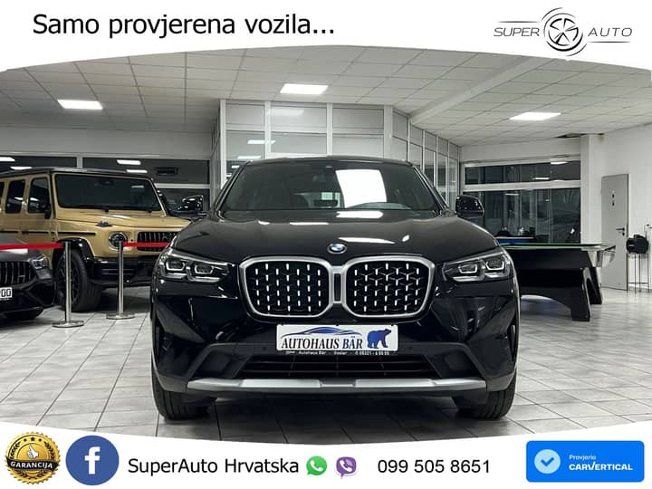 BMW X4 30d xDrive Aut. 286 KS, KAM+NAVI+LED+GR SJED