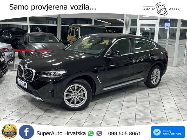 BMW X4 30d xDrive Aut. 286 KS, KAM+NAVI+LED+GR SJED