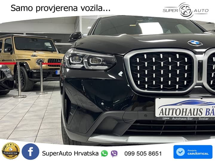 BMW X4 30d xDrive Aut. 286 KS, KAM+NAVI+LED+GR SJED