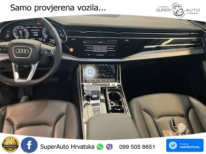 Audi Q8 55 TFSIe quattro Aut. 381 KS, ACC+LED+KAM+GR SJED+HEAD+VIRT